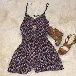 NWOT Floral Romper Summer